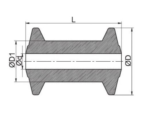 Kälrulle 4" - 6X1064.034 - Båttrailer