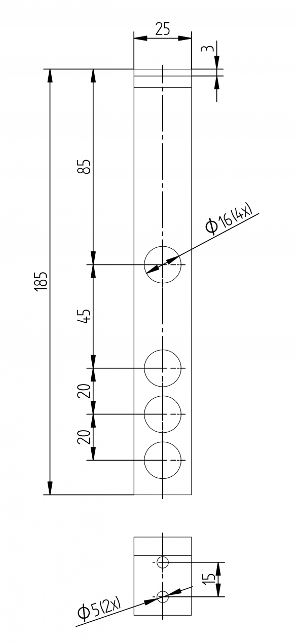 Galvaniserad stavhållare - 34087493 - Överföringsanordning