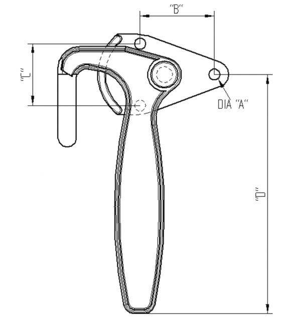 Vinkellås - 402149.001 - Lås