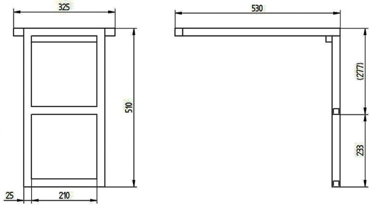 Utdragbar trappa - 406684.001 - Hjälpmedel